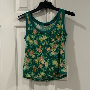 Truly Madly Deeply Floral Cropped Tank Top